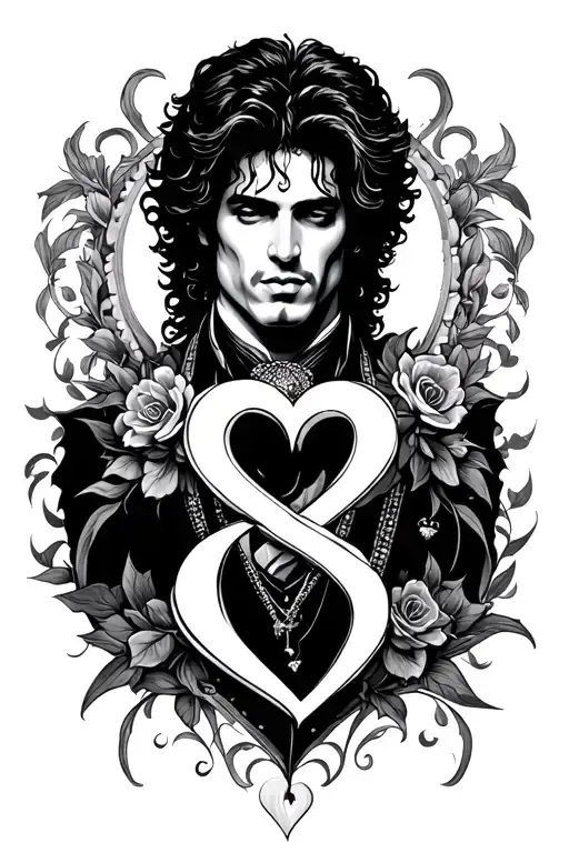 Love Symbol Of Singer Prince Symbol Combined