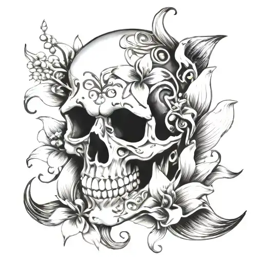 Skull Lilly's Wrapped