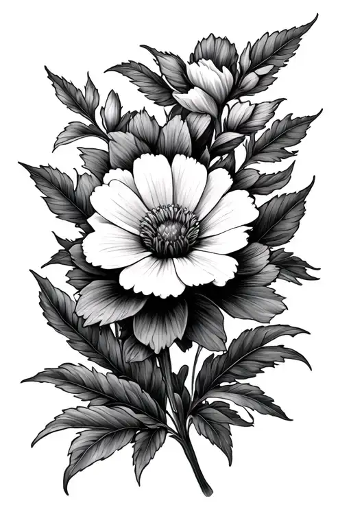 August And March Birth Flower