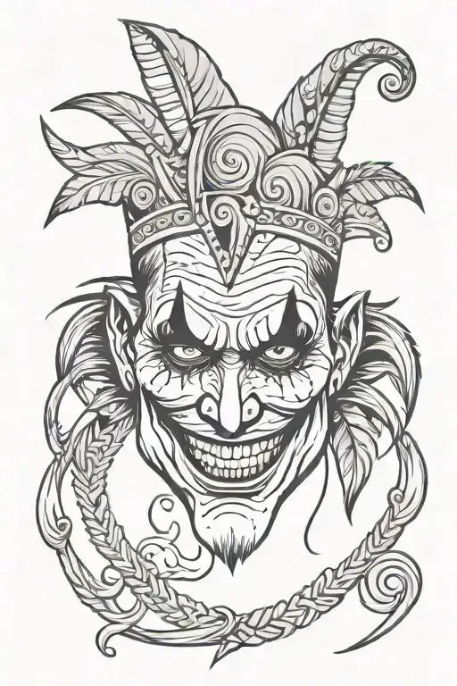 Native Joker Face