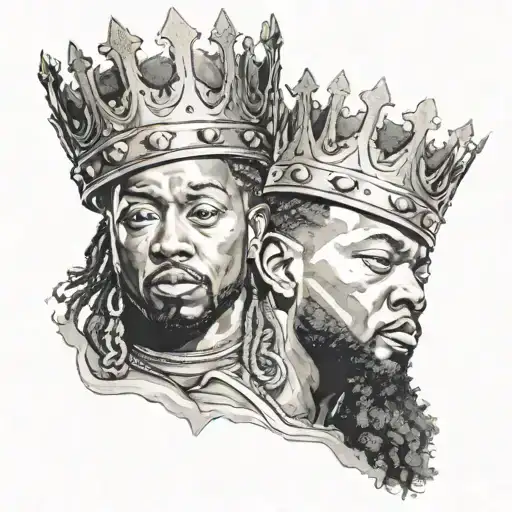 Kendrick With King Crown