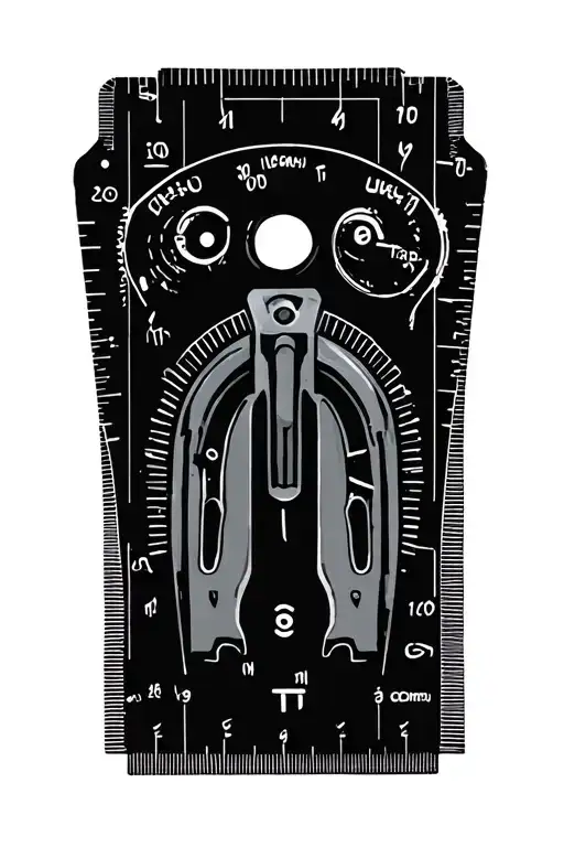 Ruler Measuring Device