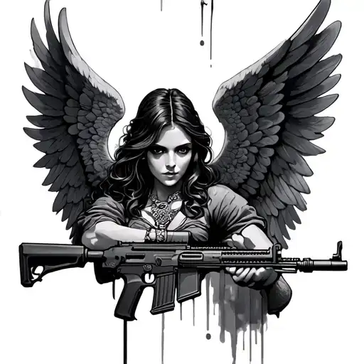 Angel With An Ak47