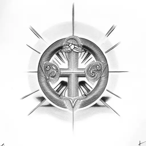 Christian Cross With Kids Names