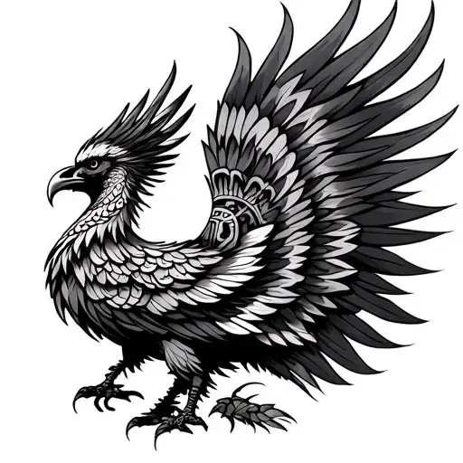 Aztec Phoenix Rising