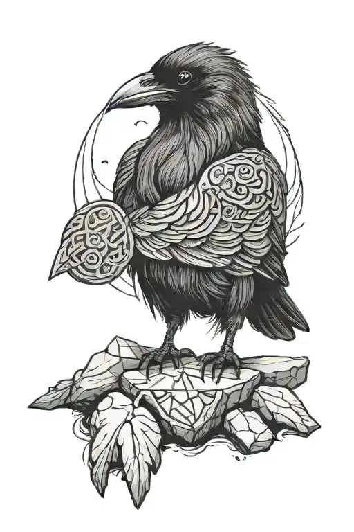 Raven And Runestone