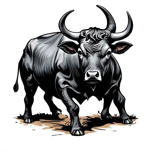 Spanish Love Bull And Message