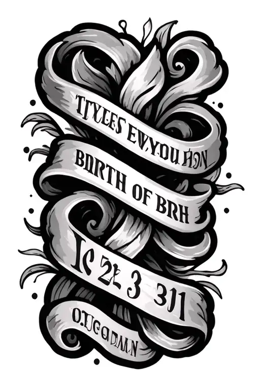 Name And Date Of Birth Text