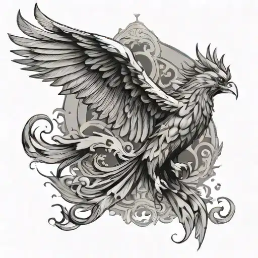 Pheonix Rebuilding With Two Baby Pheonix Rising