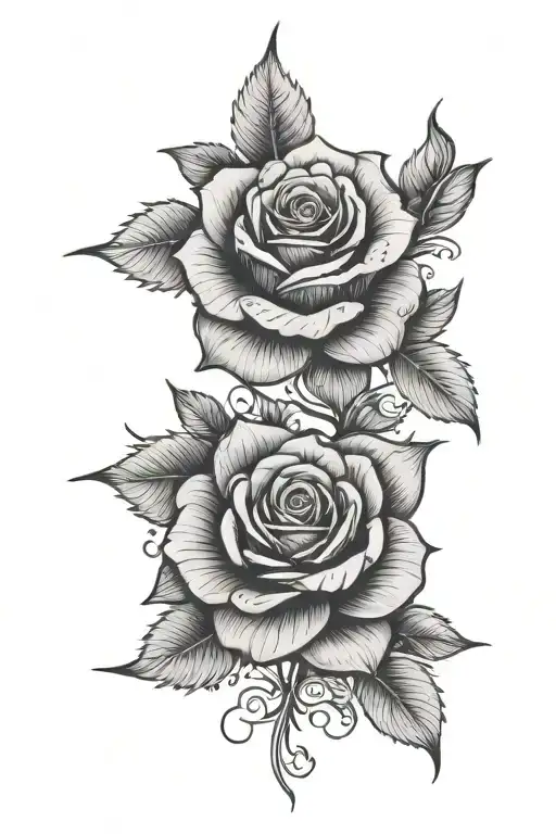 Mandala And Rose