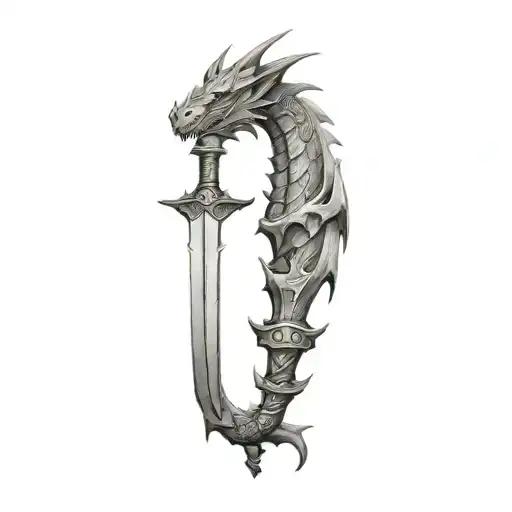 Dragon And Sword