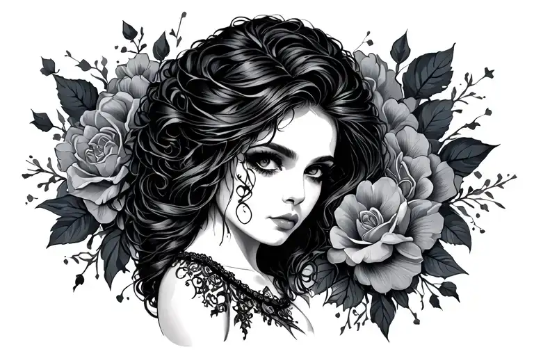 Women Lower Back Goth