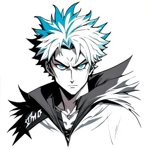 Anime Inspired Bleach Grimmjow Character