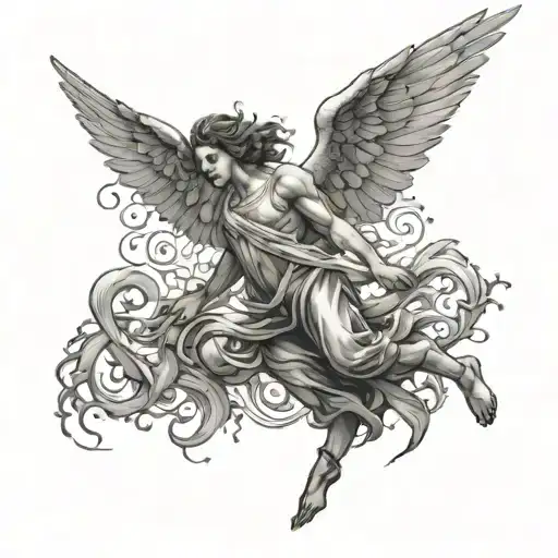 Ikarus Falling Angel