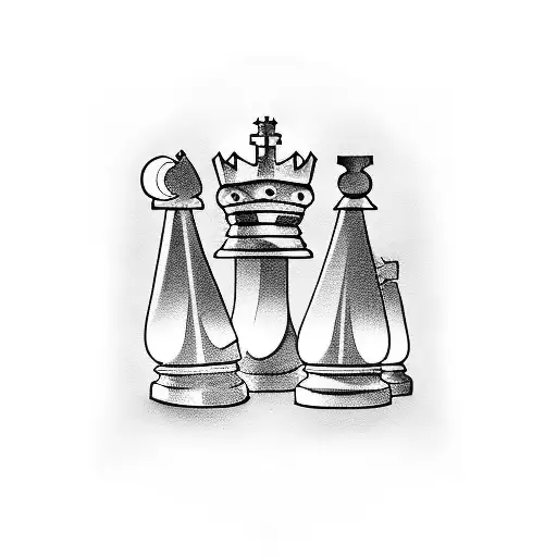 Chess King Pawn