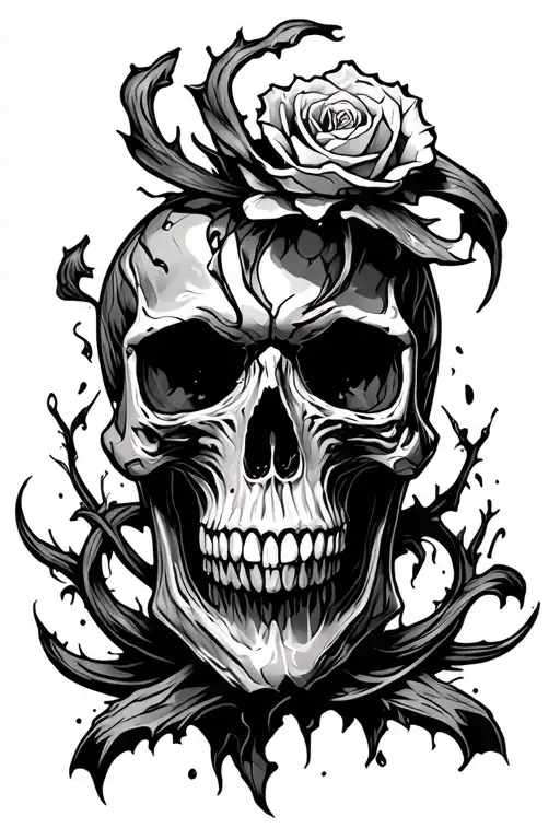 Olants Thatblook Like A Skull