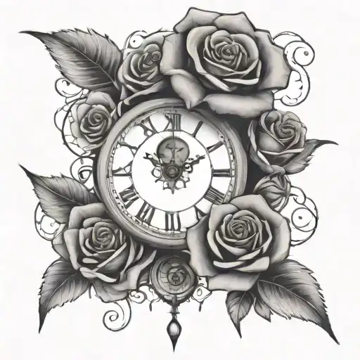 Rose And Horloges