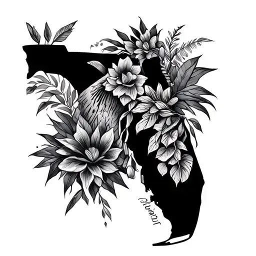 Missippi Culture Mixed With Florida Culture Mixed With North Carolina Culture All In One Arm Sleeve