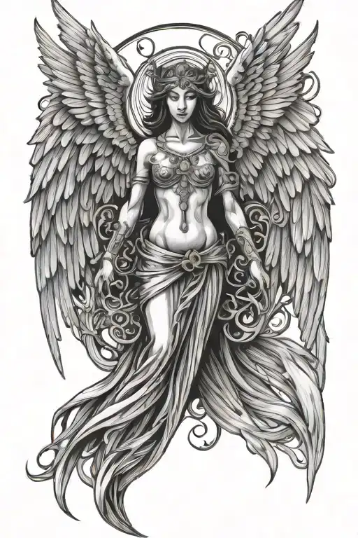 Seraphim Angel Symmetrical