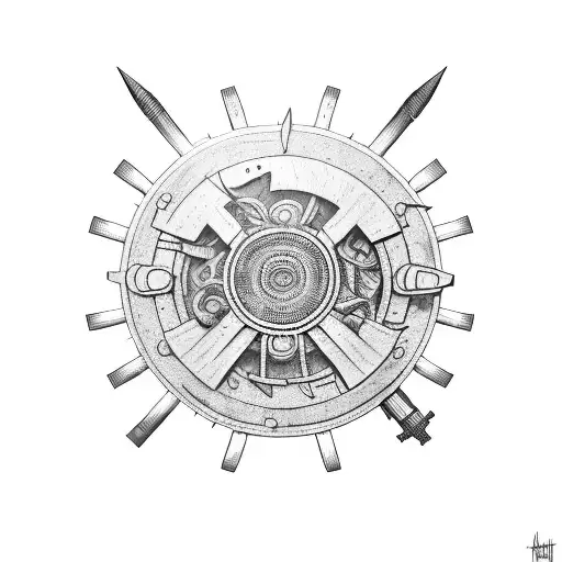 A Tribal-inspired Mechanical Gear Design Incorporating Hunting Elements
