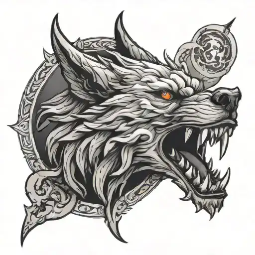 Fenrir Devouring The Sun