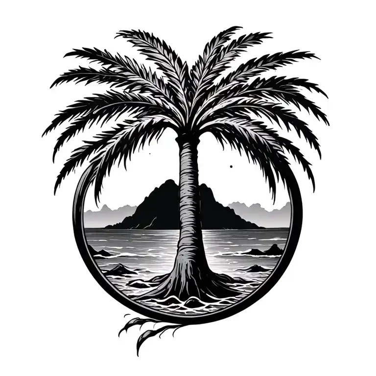 Palm Tree Of Life