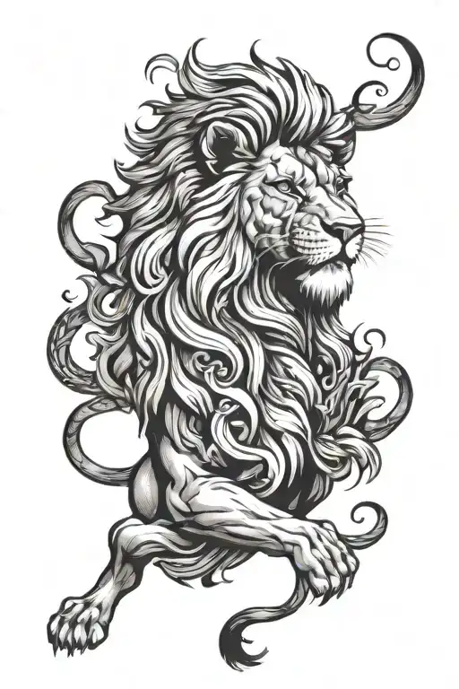 Confident Lion