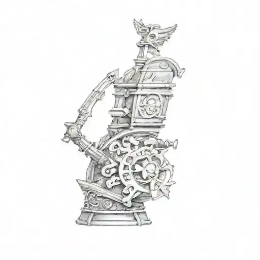 A Warhammer Miniature