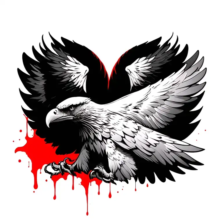 Eagle And Blood