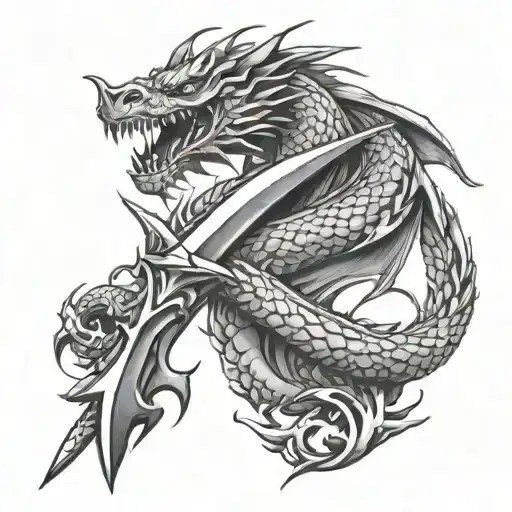 Dagger And Dragon