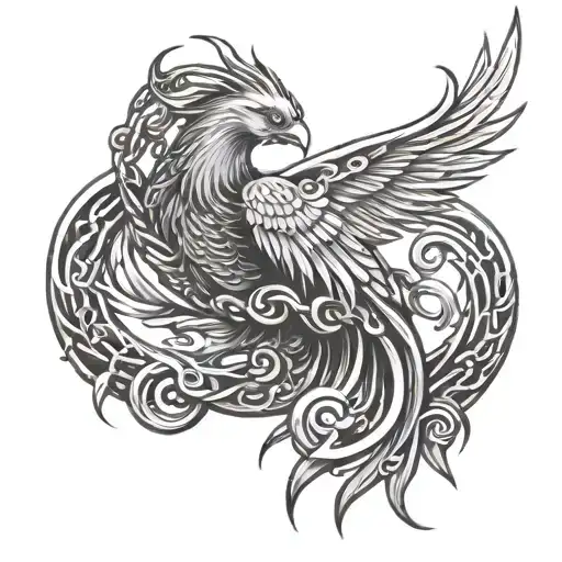 Phoenix Dragging Chains With Semi Colon