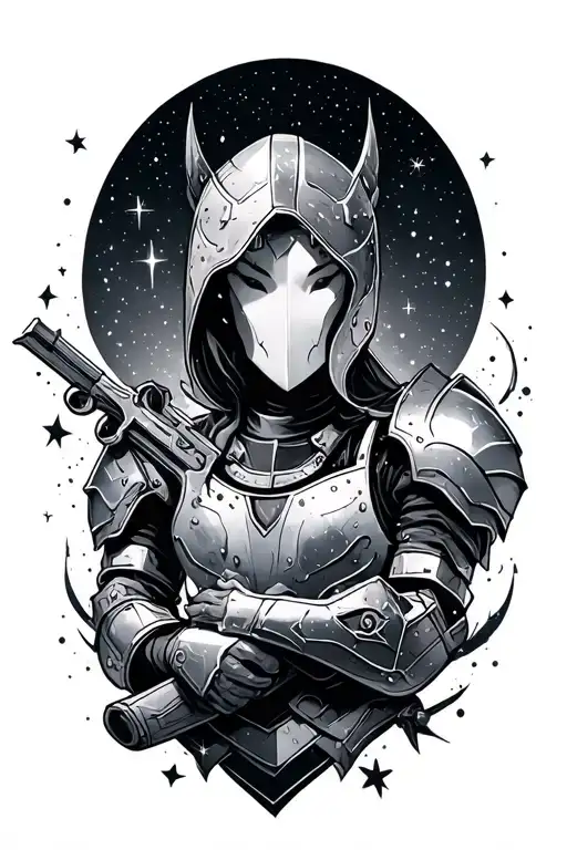 Andromeda Stars Shining Armor Holding