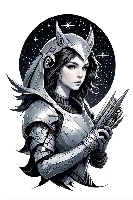 Andromeda Stars Shining Armor Holding