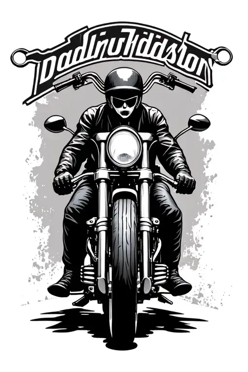 Davidson Motorcycle Cruising