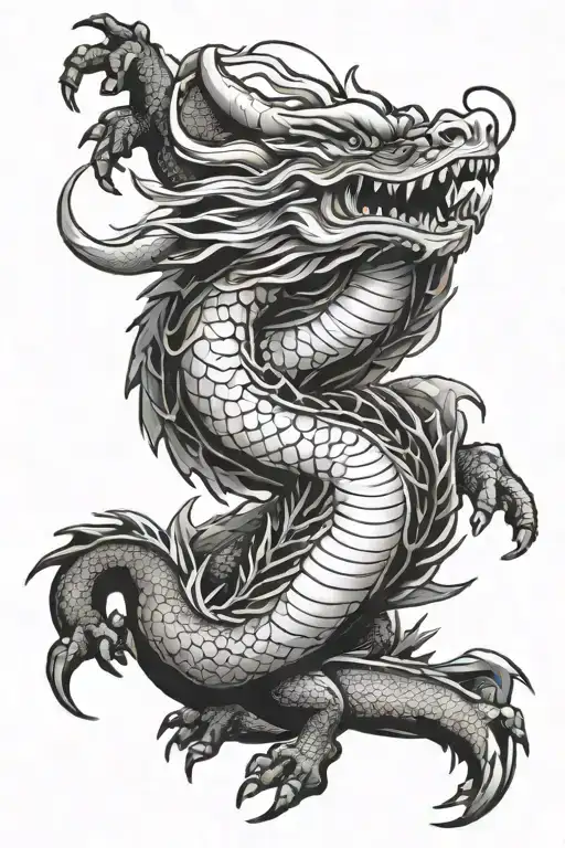 Japan Dragon Wrapped