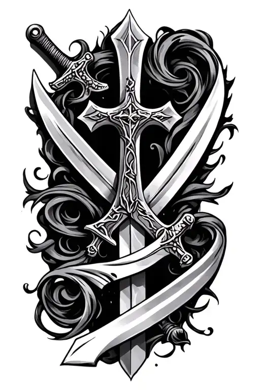 Crosses And Swords