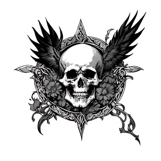 Gothic Style Symbolising Stronger Than You Know