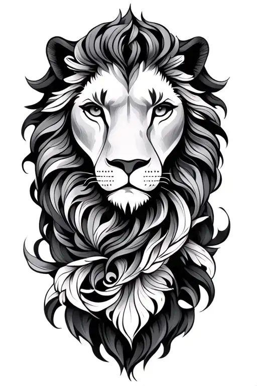 Leo And Virgo Zodiac Sign Intertwined