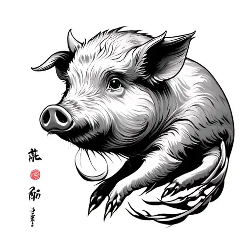 Aquarius And Year Of The Pig