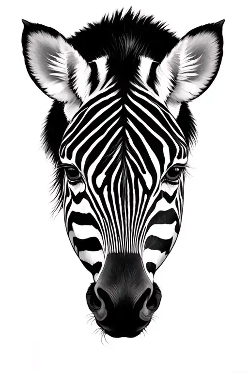 Zebra Mandela Style