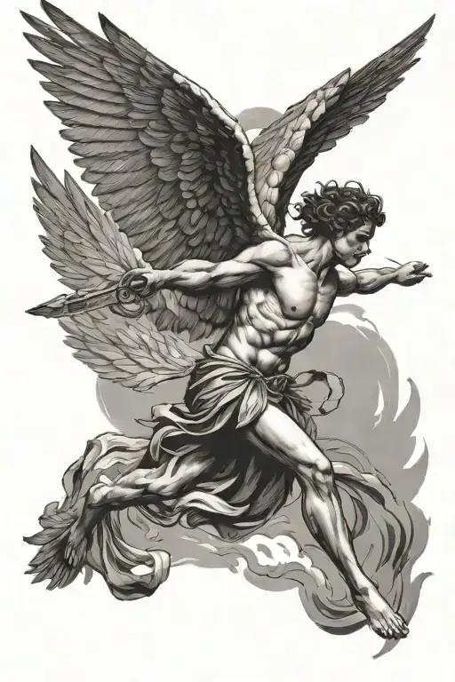 Icarus Flying Towards