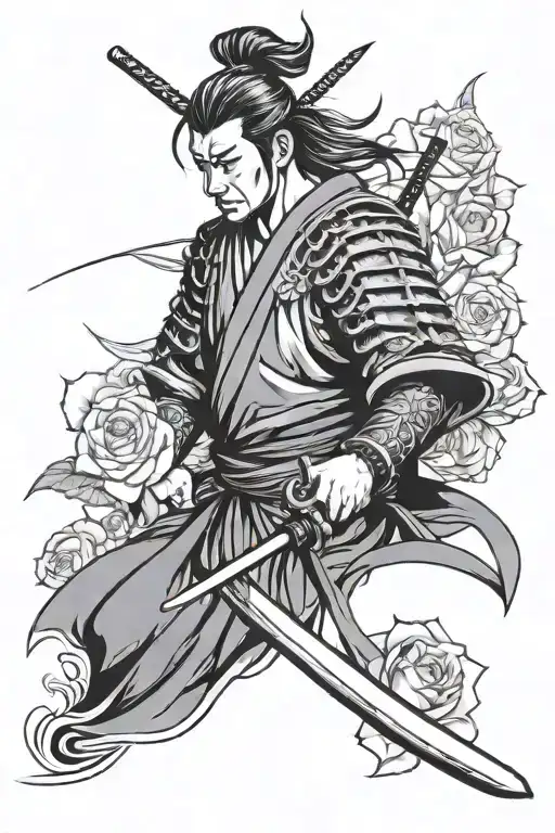 Samurai And Roses