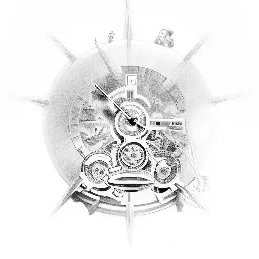 A Supervisor Overseeing A Group Of Kids Learning To Tell Time On A Variety Of Unique Clocks