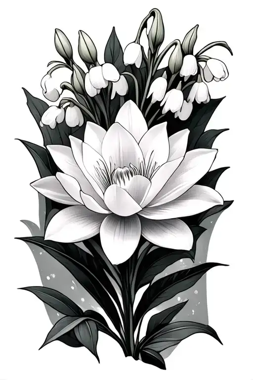 Lilly Of The Valley Water Lilly Gladiolus Holly