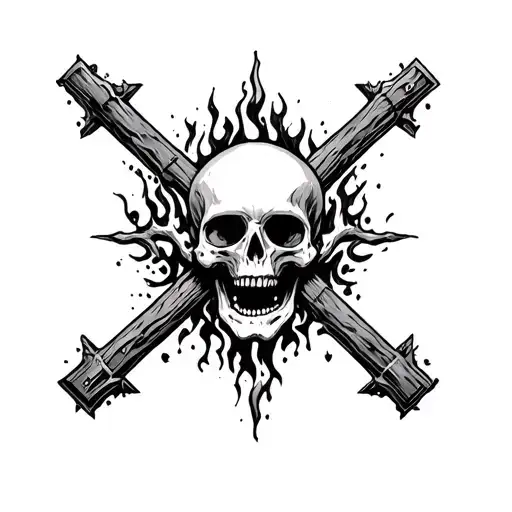 Death Cross Fire Around