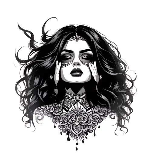 See No Evil Speak No Evil Chicano Girl