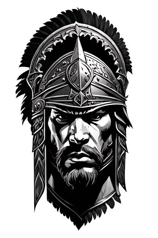 Tribal Tattoo And Spartacus Gladiator And Roman Legion