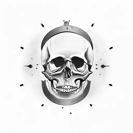 Suspension With Skull