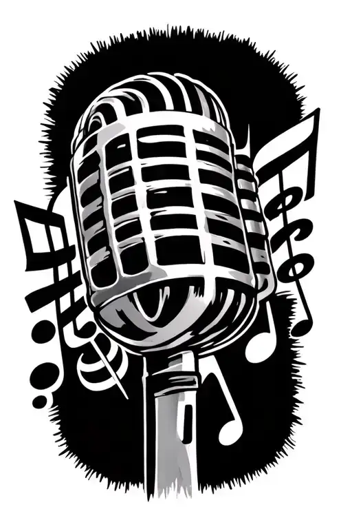 Music Notes With Mic Chester Bennington