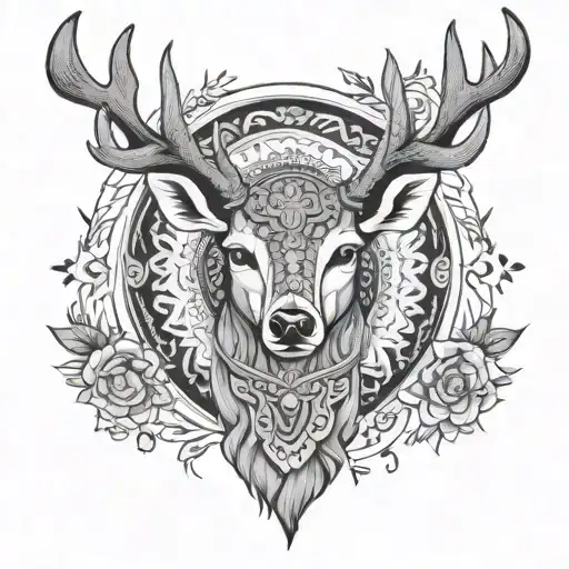 Deer Mandala